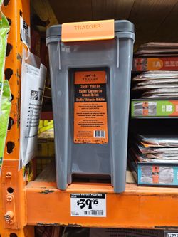 Treager Staydry pellet bin & lid