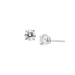 .05 diamond is tiny. Genuine diamond earring studs.