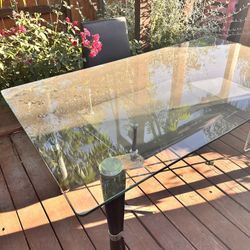 Glass Dining Table 