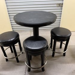 Pub Table & 3 Chairs 