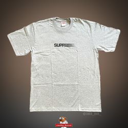 Supreme Motion Logo T-shirt, Size M (grey)