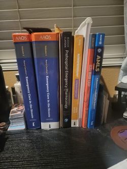 Paramedic Book Lot