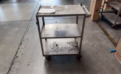 Clearance Stainless Steel Tool Cart 30*18*34 ins 101582L0611