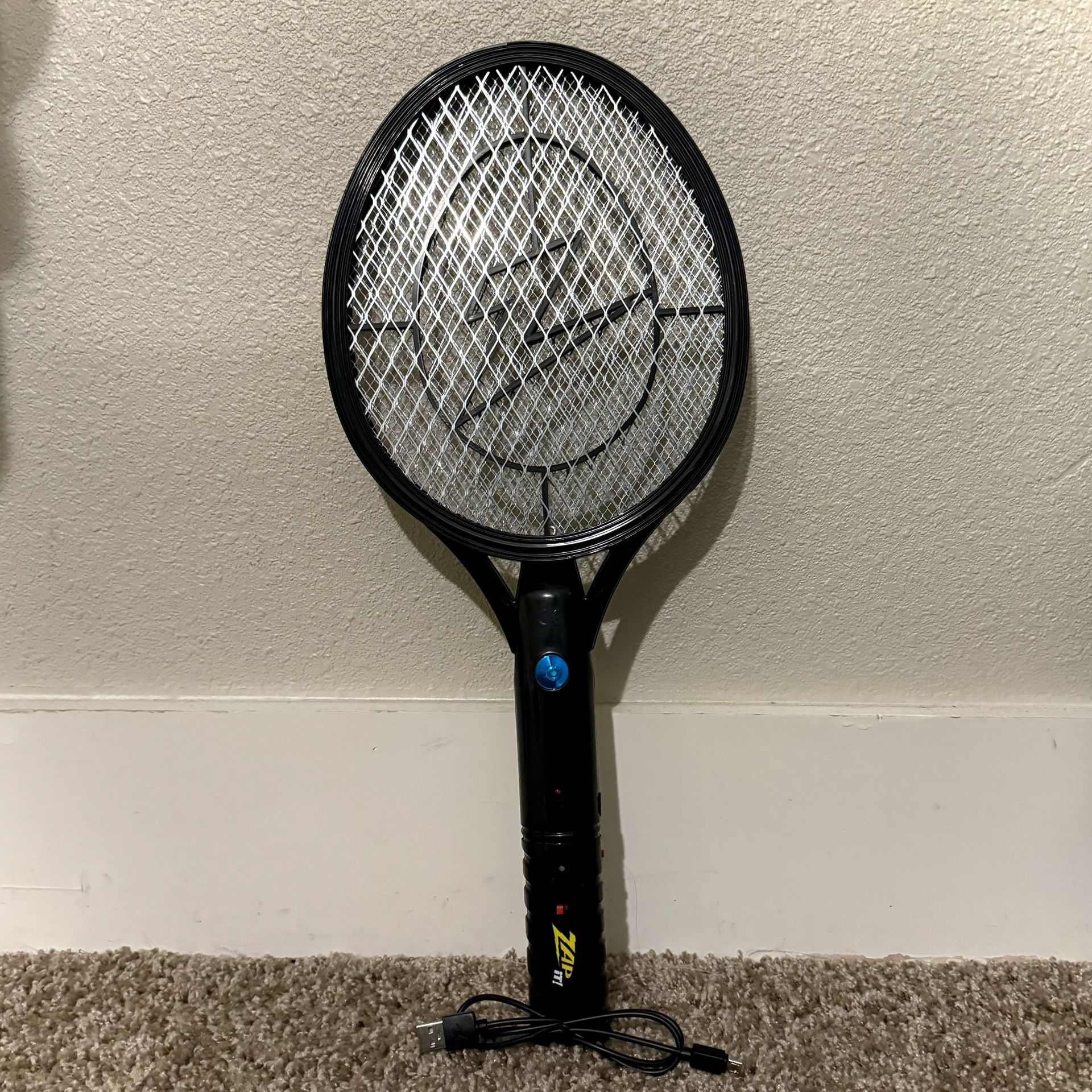 Zap It Mosquito And Fly Killer Electric Racket