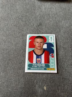 Erling Haaland panini sticker