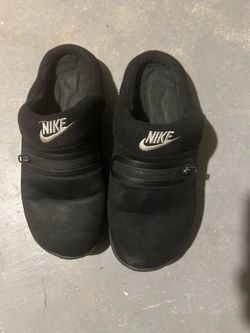 Nike Burrow Black Slippers