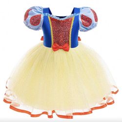 New Snow White Dress Size 4-5T
