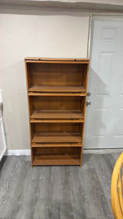 Vintage glass display/book case