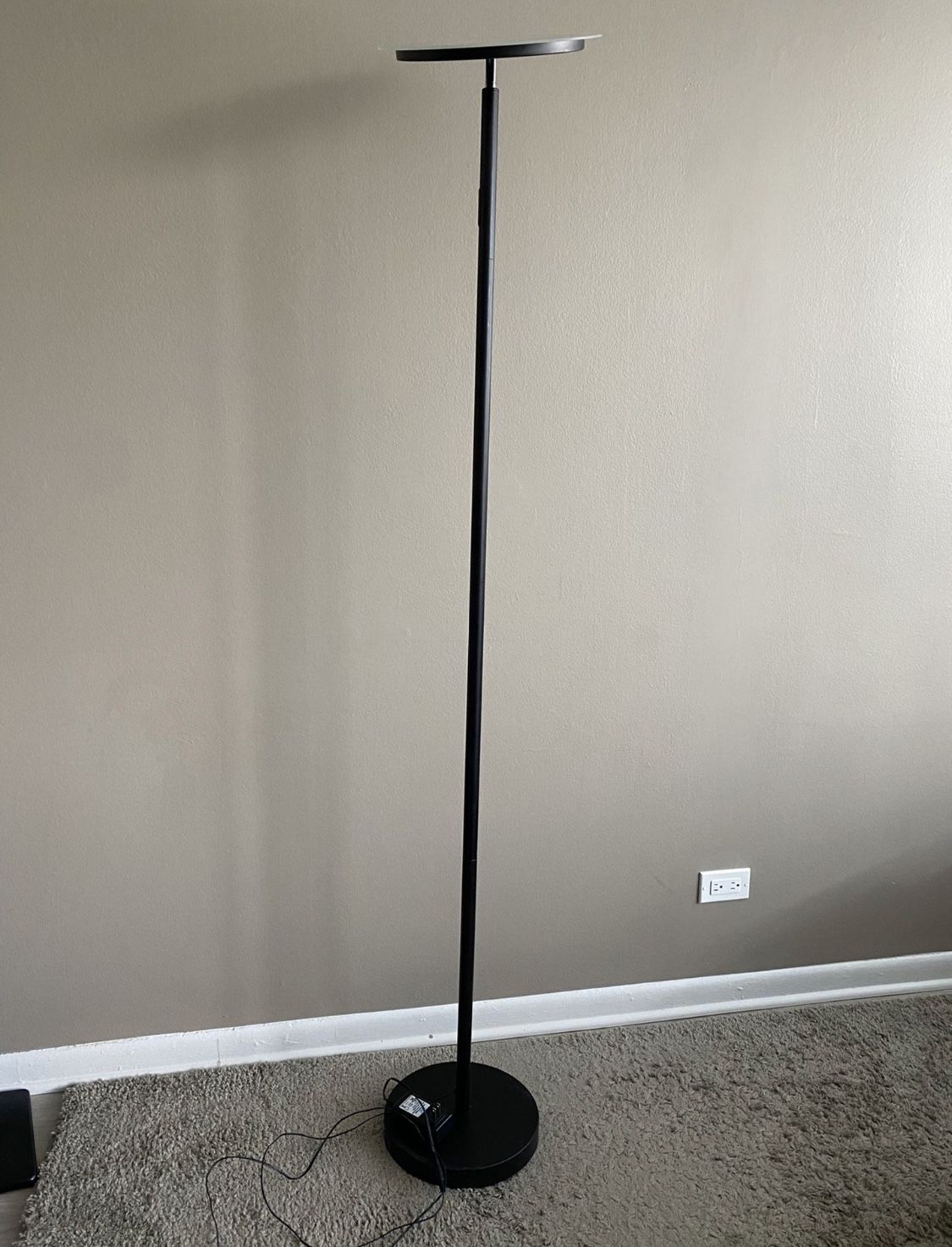 Tenergy Torchiere Remote Control Floor Lamp