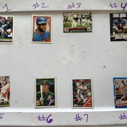 Baseball, Basketball, And Football Cards