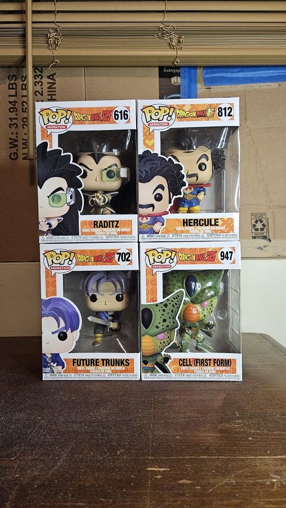 Dragon Ball Z Funko Pops