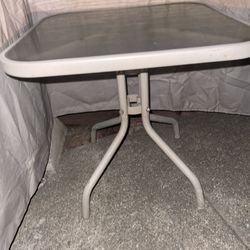 Patio Little Table Good Condition  (one) 