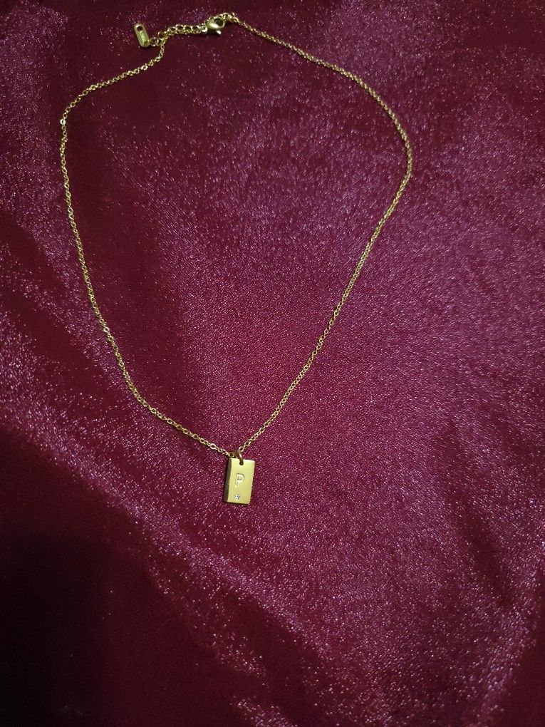 Necklace for Women Gold Plated Stainless Steel