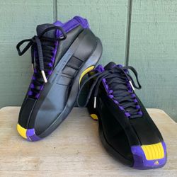 Adidas Kobe Crazy 1 Lakers Away Basketball Shoe Sneaker FZ6208 Men’s Size 9