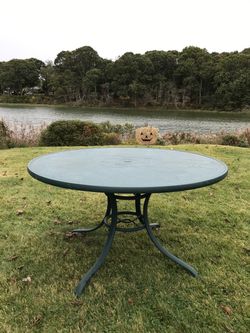 Outdoor Aluminum 48” Table
