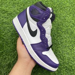 Jordan 1 “Court Purple” Size 9M