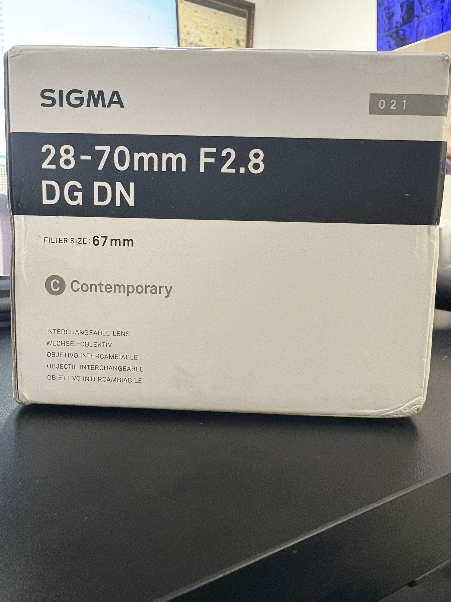 Sigma 28-70mm F2.8 DG DN lens for Sony E Mount