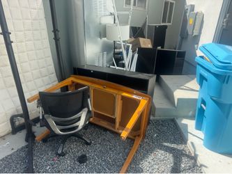 Free mattress , desk and other items.
