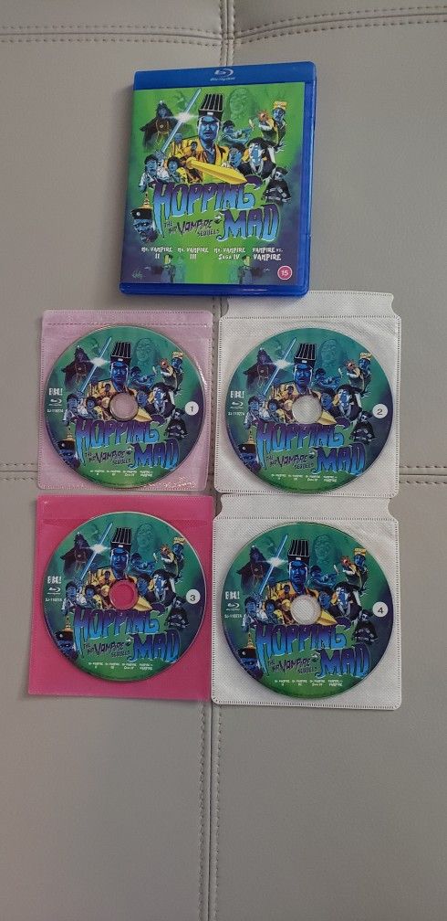 HK MR. VAMPIRE SERIES - 4 BLU RAY DISCS