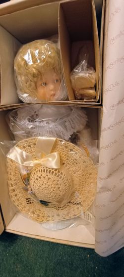 Porcelain doll collection