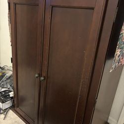 Wooden Storage Cabinet 