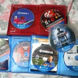 PS4 PlayStation 4 Video Games Lot x 7