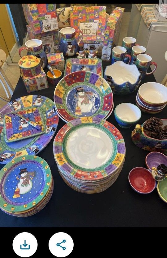 Sango Sweet Shoppe Dinnerware