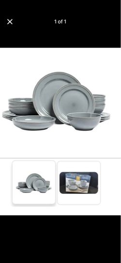 NEW Over&Back Lake Como 16-Piece Dinnerware Set