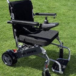 Air Hawk Folding Electric Wheelchair – Lightweight Travel Power Chair – Excellent Condition 
