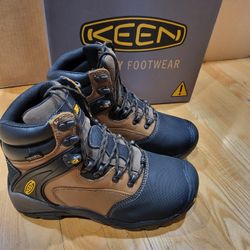 Keen Utility Men's Louisville 6" Internal Metatarsal WP Steel Toe Boot 7.5 D