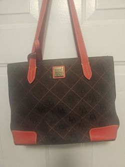 Dooney&Bourke Signature Quilt Satchel Tote Bag
