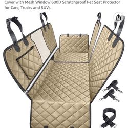 New  Backseat Dog Cover