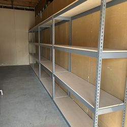 Industrial Shelving 72 in W x 18 in D Boltless Storage Shelves Delivery Available
