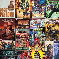 Marvel  Stories Softback Lot Of 11 & 3 Hardback Comics