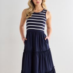 Women maribe bow top dress 