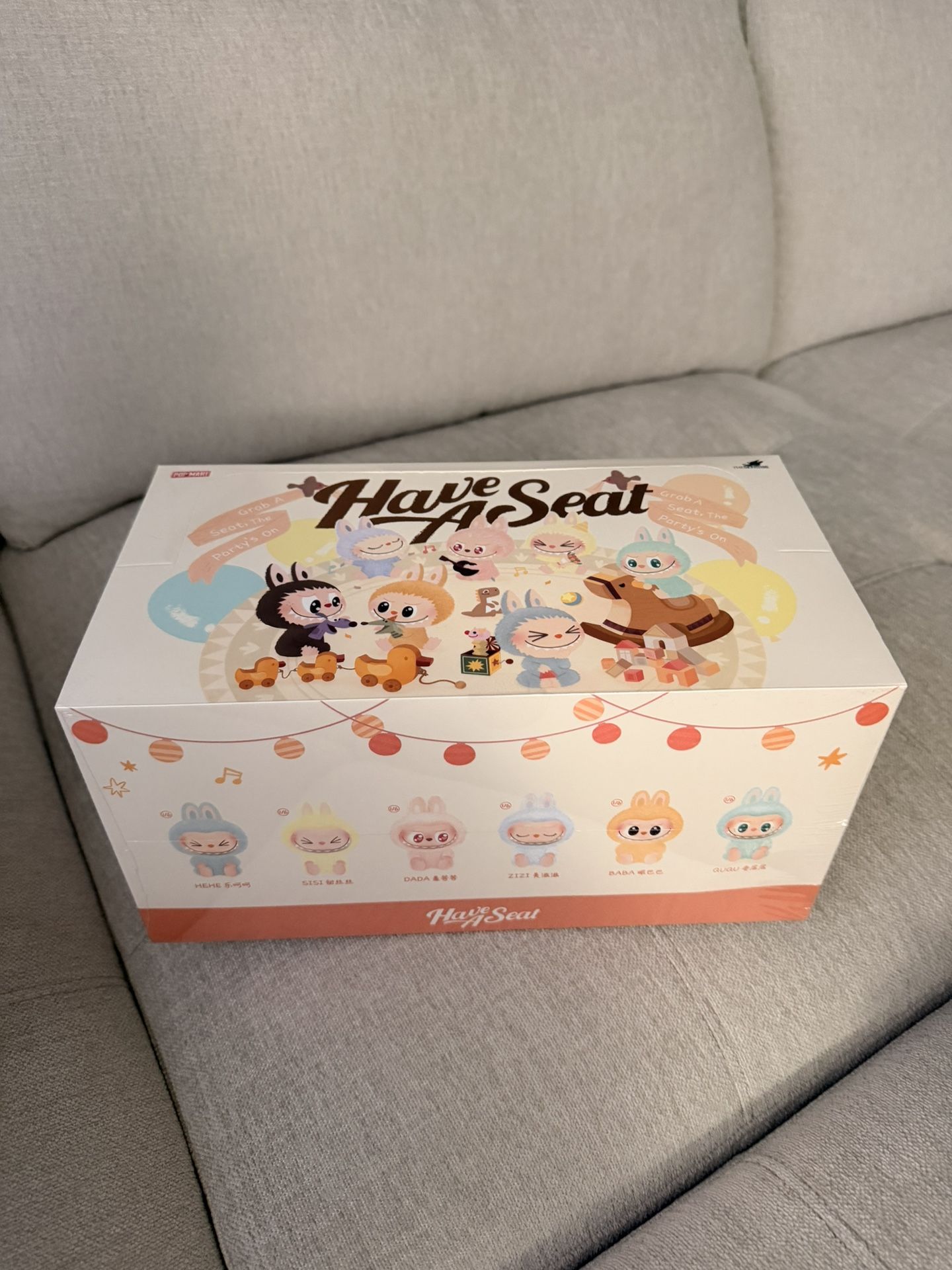 Labubu Have A Seat Sealed Case