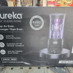 New in Box - Eureka E20 Plus Robot Vacuum & Mop