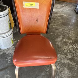 Orange Resturant Chairs