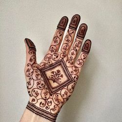 Mehandi Henna Organic Temporary Tattoo 