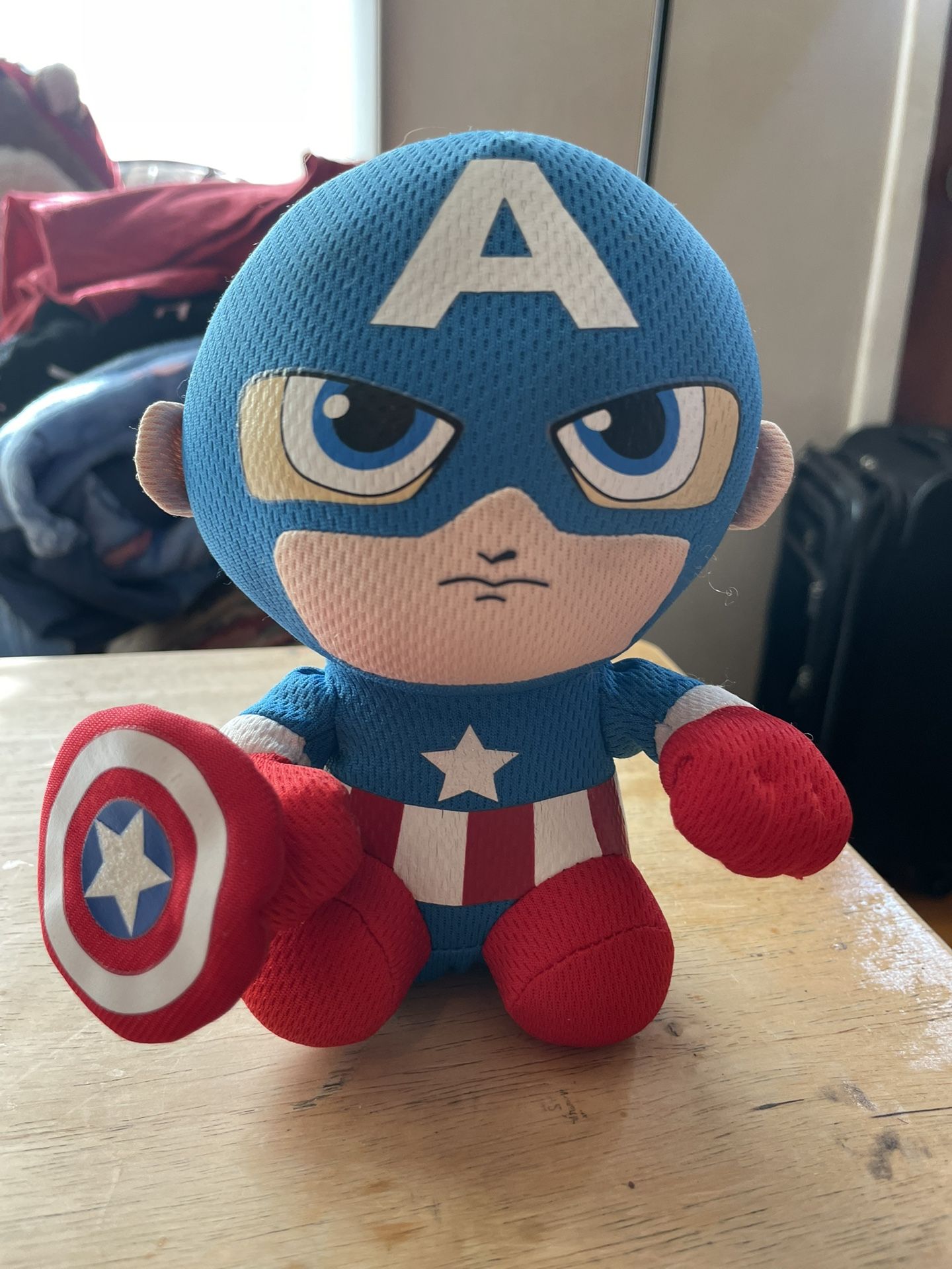 Marvel TY Beanie Baby Captain America Plush