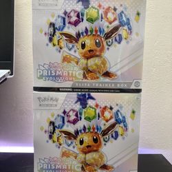 Pokémon Prismatic Evolutions PE ETB SEALED