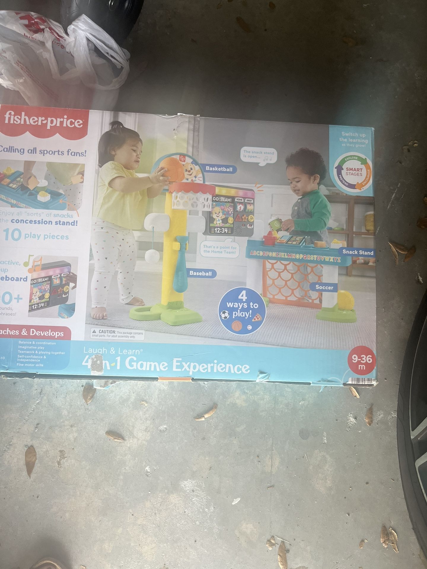 Fisher Price 4 In 1 Game Experience
