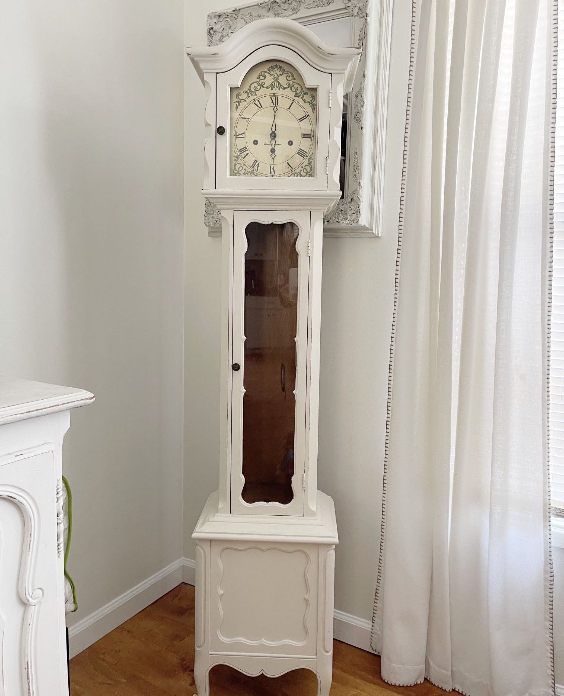 Shabby Chic Grandmother Clock