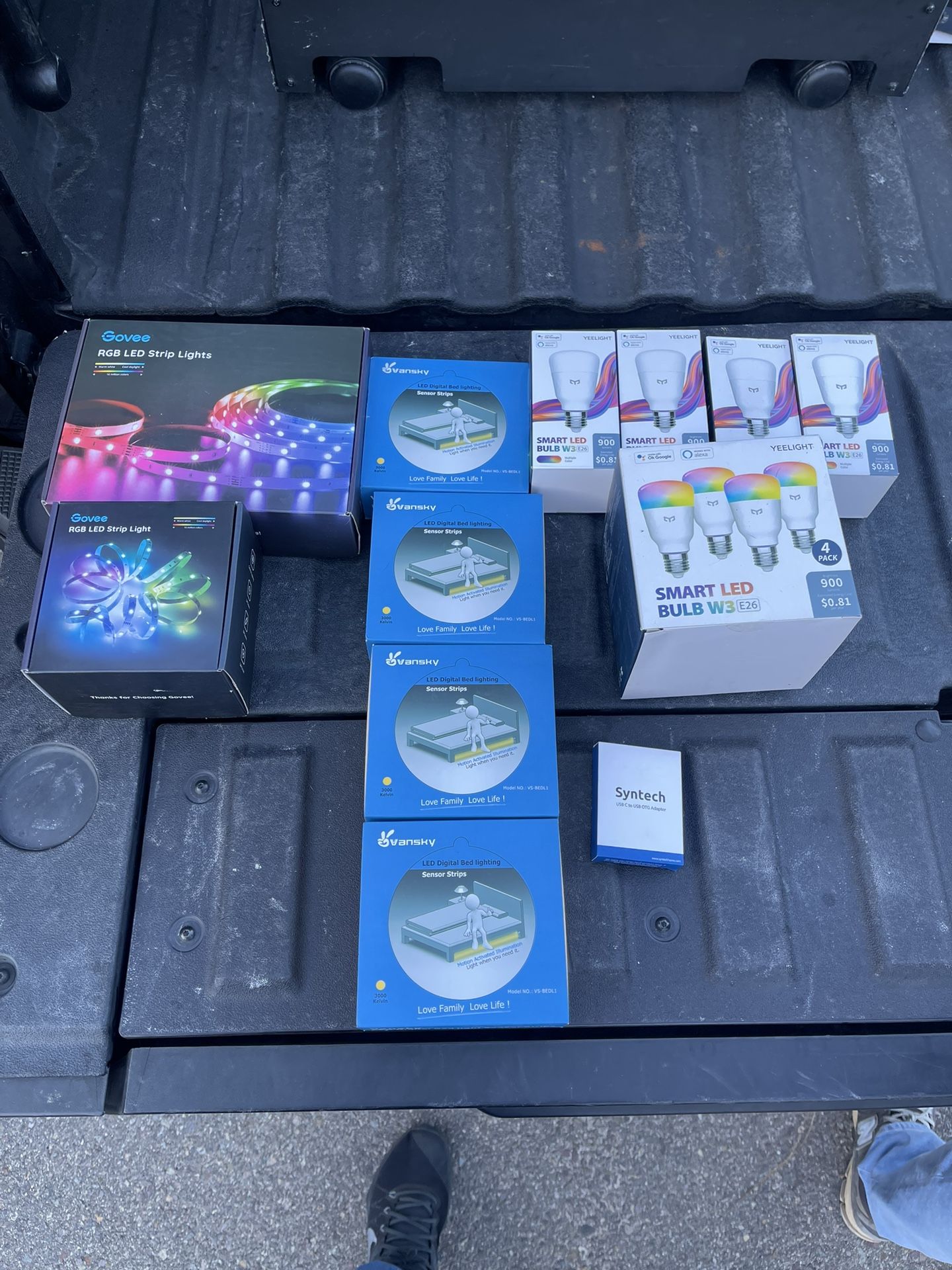 Brand New Smart Home LED Lighting Bundle – Govee, Yeelight, Vansky
