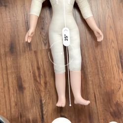 Porcelain doll outfit (& headless doll)