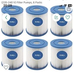 Pool Filters Best way Type1 Pack Of 6 