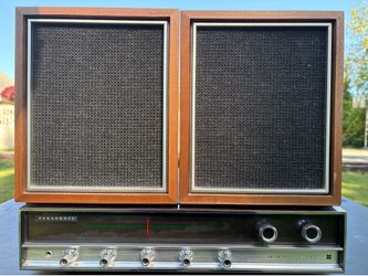 Panasonic RE-7670 FM-AM Stereo Receiver & matching Speakers Vintage Works