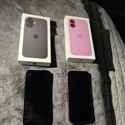 Black And Pink IPHONE 16