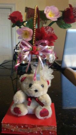 Valentine music bear