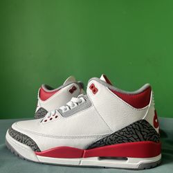 Nike Air Jordan 3 Fire Red Size 10.5